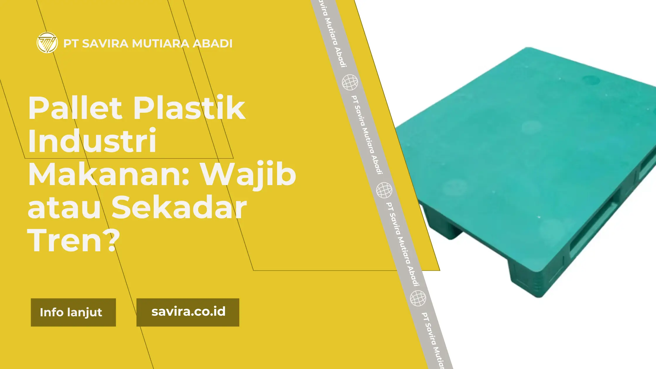 Pallet Plastik Industri Makanan: Wajib atau Sekadar Tren?