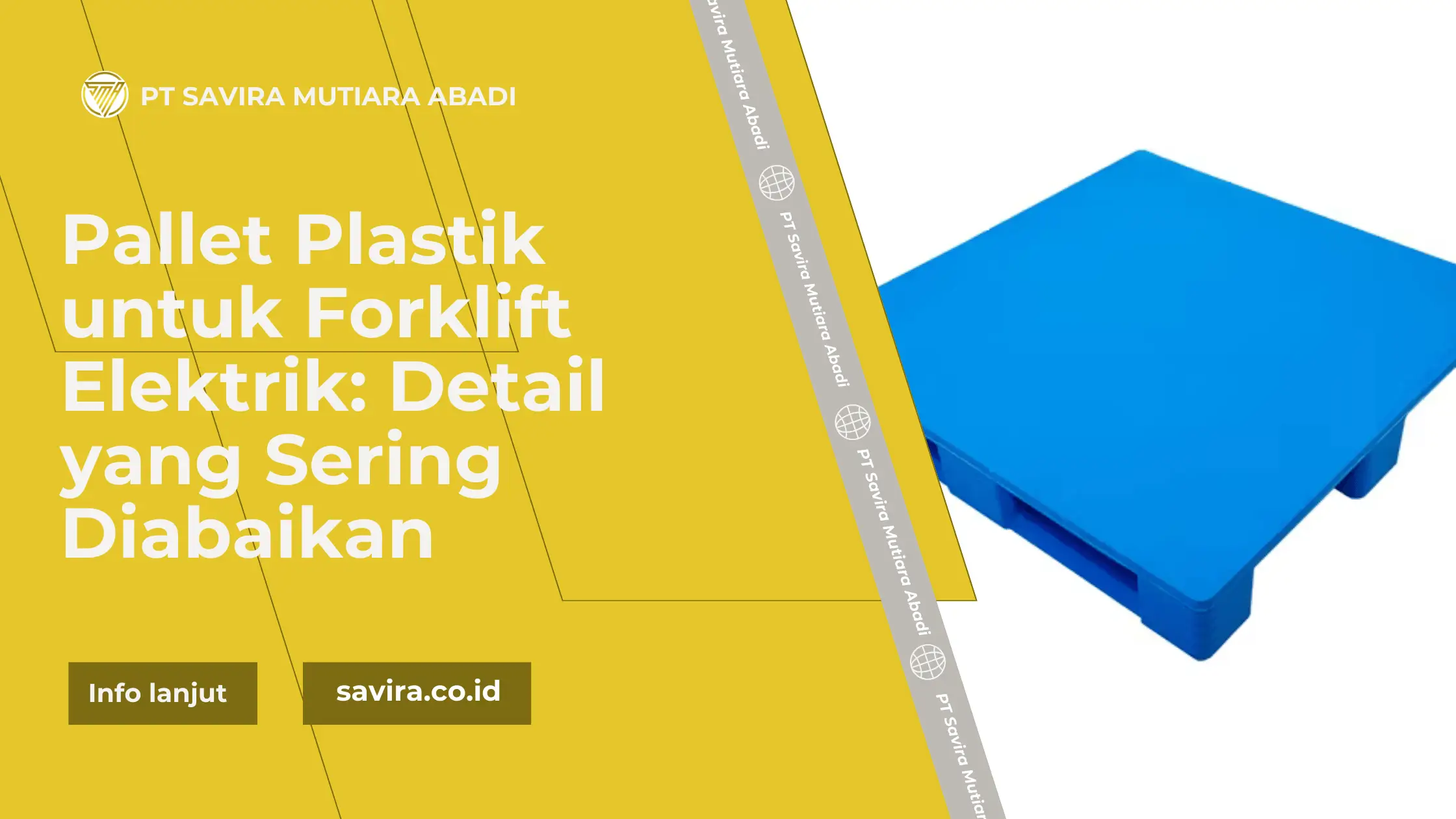 Pallet Plastik untuk Forklift Elektrik: Detail yang Sering Diabaikan