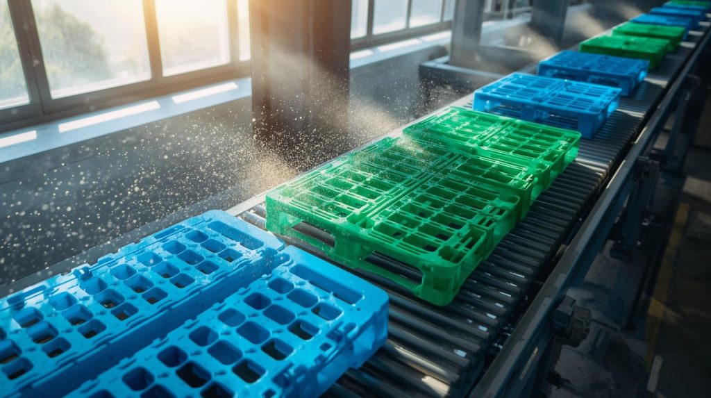 Transisi Industri Menuju Pallet Plastik Ramah Lingkungan
